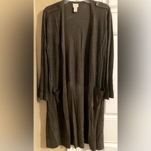 Chico’s long cardigan sweater size 3 (XL)